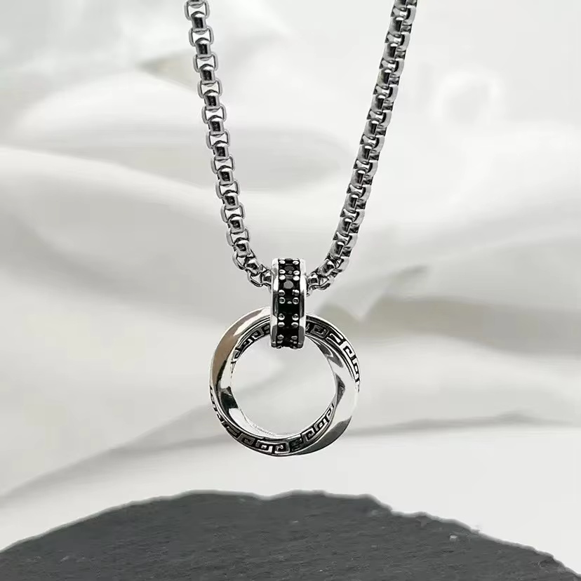 สร้อยคอเงินแท้ 925 ดีไซน์ใหม่  - 925 Sterling Silver Chain Necklace Men บทวิจารณ์และราคา