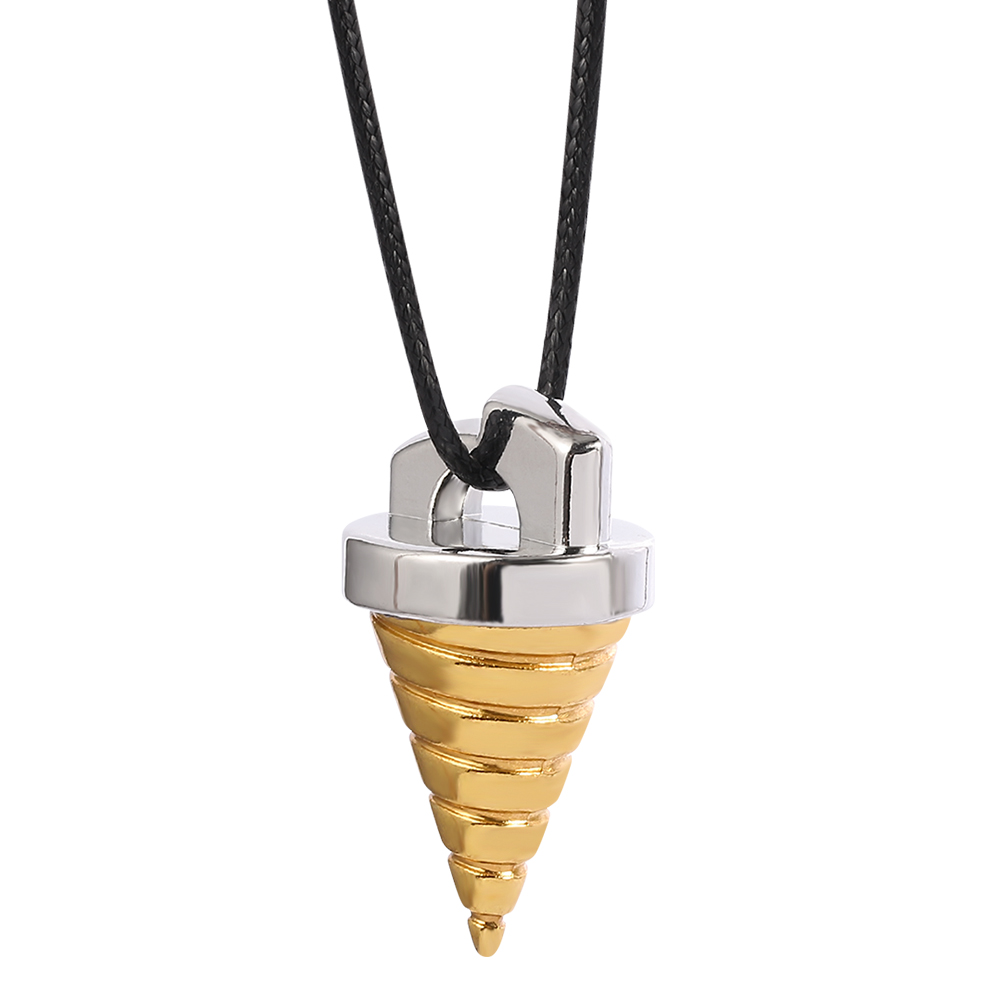 สร้อยคอจี้รูปทรงกรวยเกลียวลายก - Anime Pendant Necklace บทวิจารณ์และราคา