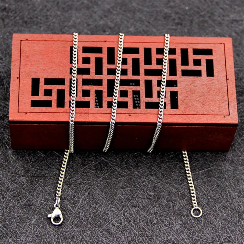 ขายส่ง 925 เงินสเตอร์ลิง 2 มม. - 925 Sterling Silver Chain Necklace Men บทวิจารณ์และราคา
